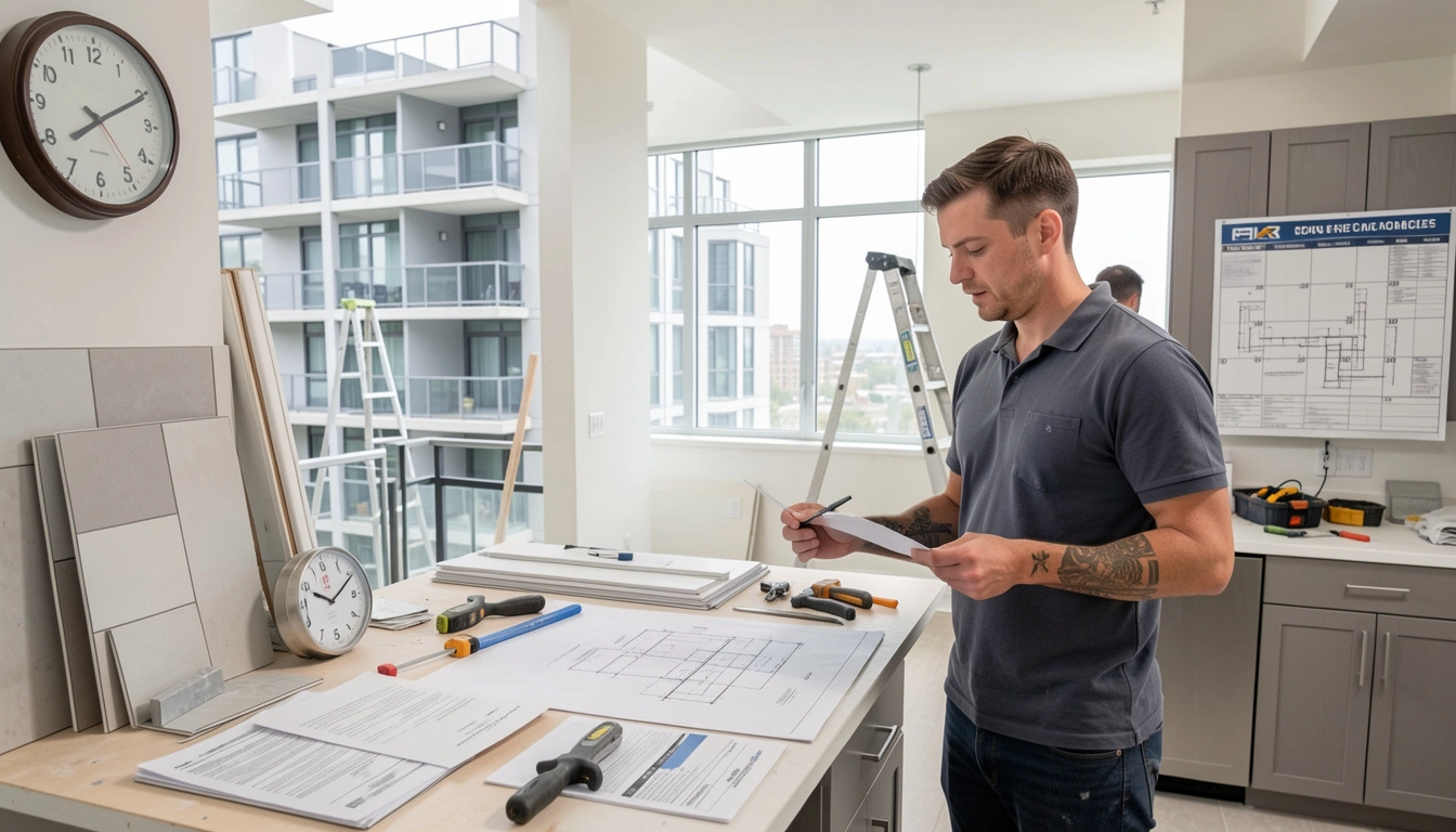common delay points condo renovation toronto