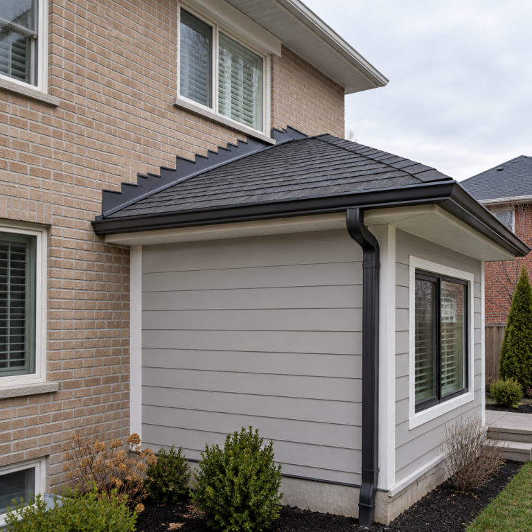 Tie a Home Addition into the Existing Roof and Drainage